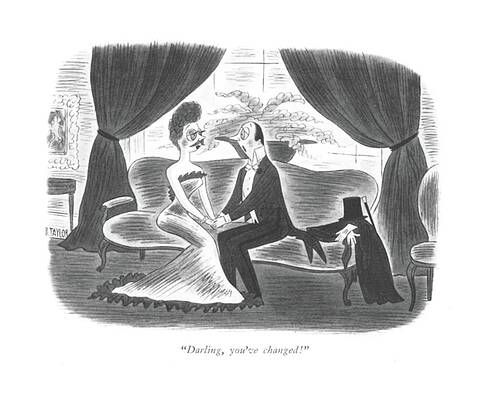 Sexy Drawing - Darling, You've Changed! by Richard Taylor