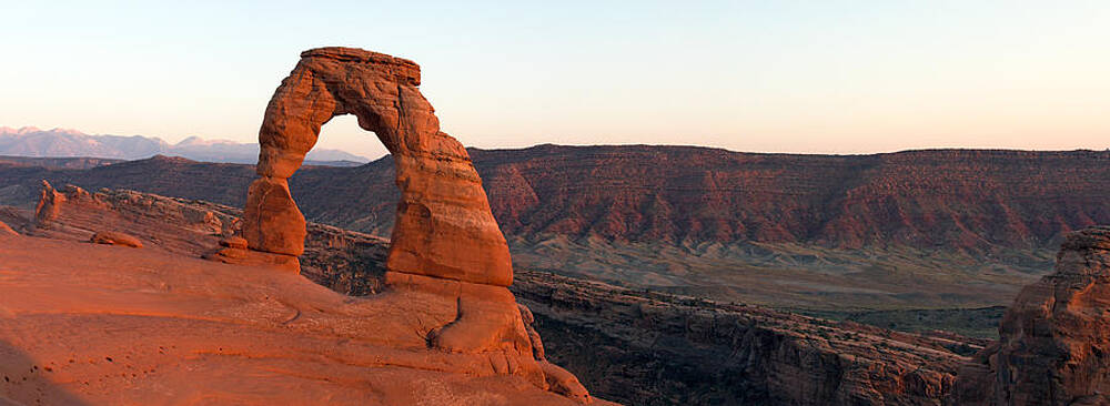 Desert Photograph - Delicate Arch Panorama by Nicholas Blackwell