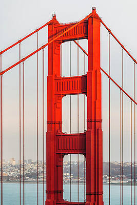 Golden Gate Bridge Close-Up Wall Art