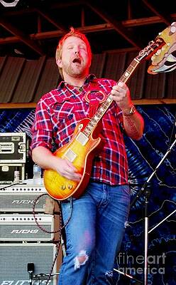 Music Wall Art featuring the photograph Devon Allman by Angela J Murray