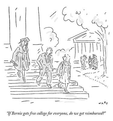 Celebration Drawing - Do We Get Reimbursed by Kim Warp