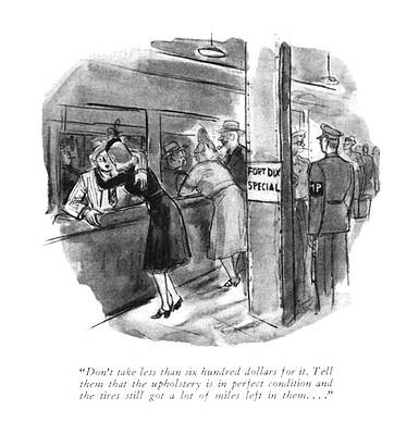 Combat Drawing - Don't Take Less Than Six Hundred Dollars For It by Perry Barlow