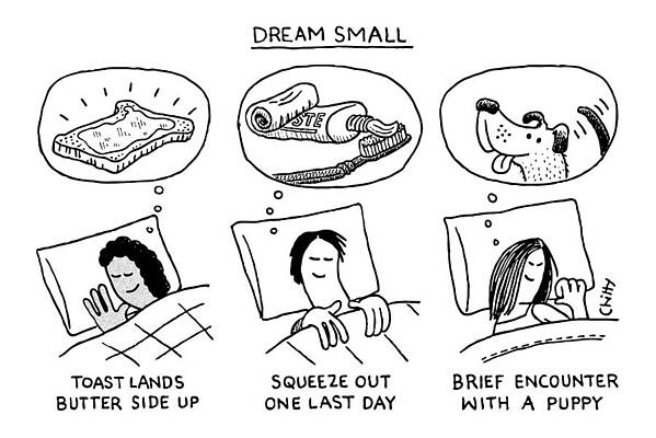 Whimsical Bedtime Thoughts Wall Art