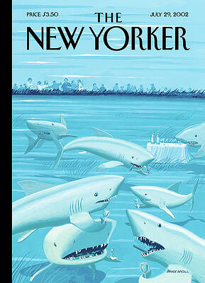 Shark Banquet Beneath the Surface Painting