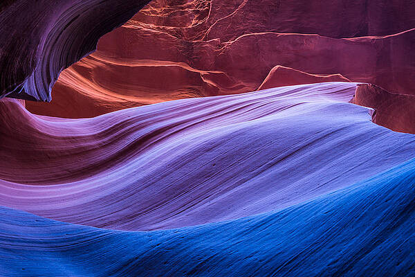 Wall Art featuring the photograph Eternal Wave - Slot Canyon Photograph by Duane Miller