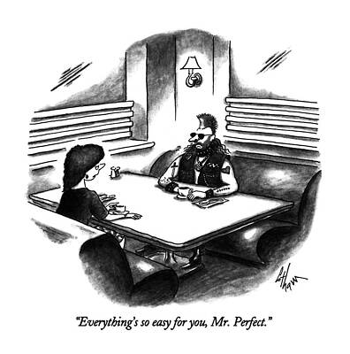 Youth Drawing - Everything's So Easy by Frank Cotham