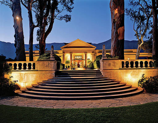 Illuminate Photograph - Exterior Of House At Dusk by David O. Marlow