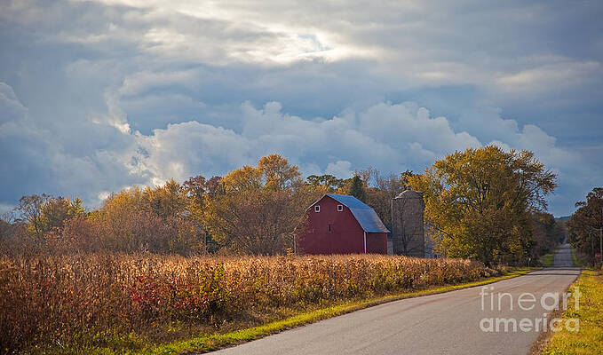 Fall Photograph - Fall In Wisconsin by Natural Focal Point Photography