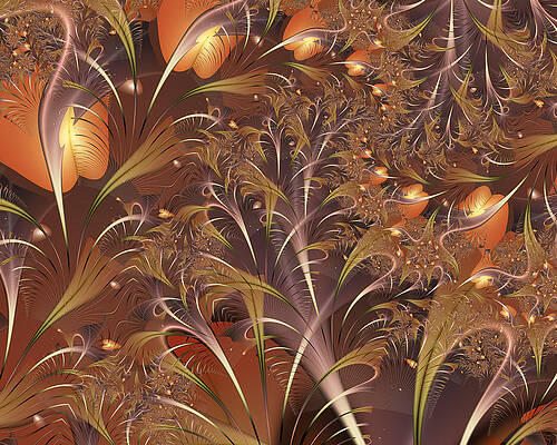 Modern Wall Art featuring the digital art Festiva by Vic Eberly