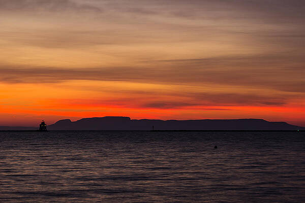 Wall Art featuring the photograph Fire In The Sky by Linda Ryma