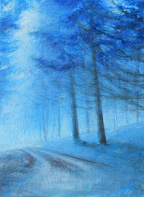 Sky Painting - First Light by Jane See