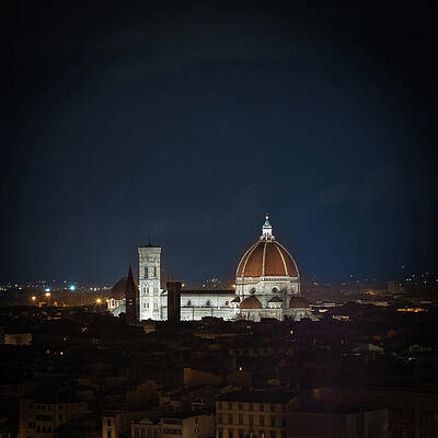Wall Art featuring the photograph Florence, Santa Maria Del Fiore by Deimagine