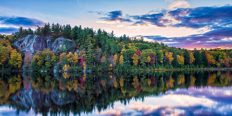 Wall Art featuring the photograph Fly Fishing At Sunset Stonehouse Pond by Jeff Sinon
