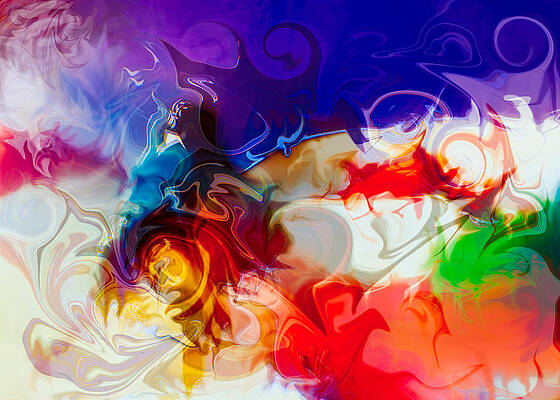 Painting - Fly With Me by Omaste Witkowski