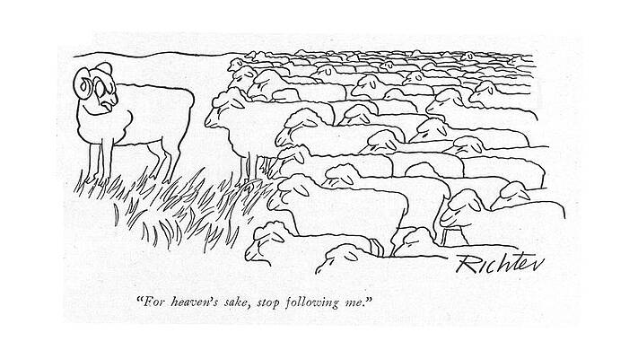 Natural Drawing - For Heaven's Sake by Mischa Richter