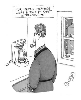 Pipe Wall Art featuring the drawing 'for Mervyn by J.C.  Duffy