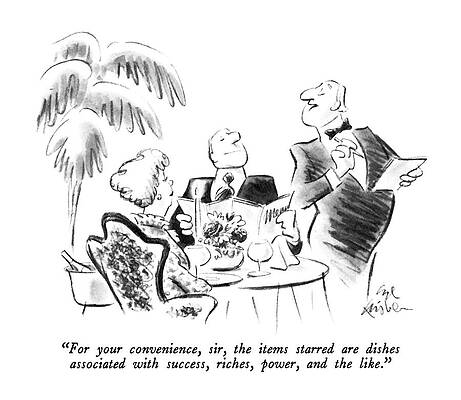 Nose Drawing - For Your Convenience by Ed Fisher