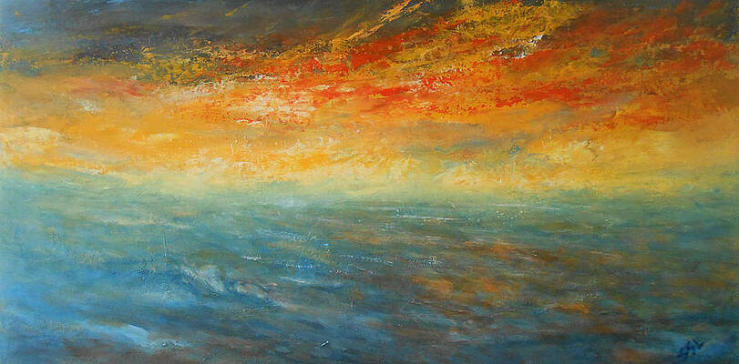 Wave Painting - Force Of Nature 11 by Jane See