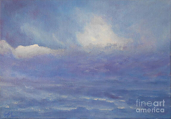 Sky Painting - Force Of Nature 8 by Jane See