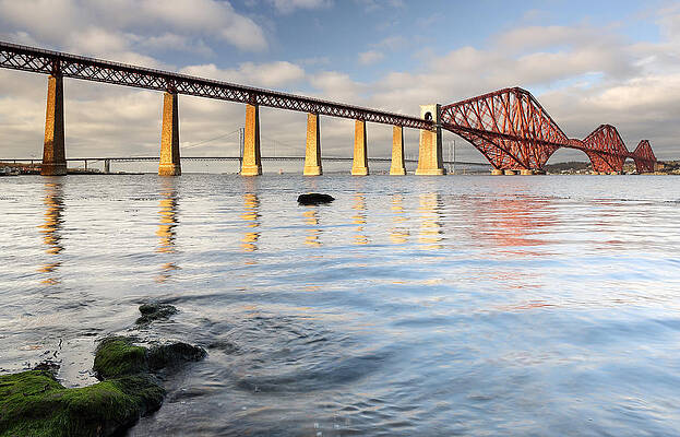 Wall Art featuring the photograph Forth Railway Bridge by Grant Glendinning