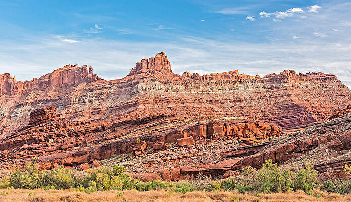 Wall Art featuring the photograph Fortress Utah - Moab Utah Photograph by Duane Miller