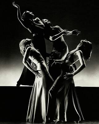 Elegant Dance Composition Photograph