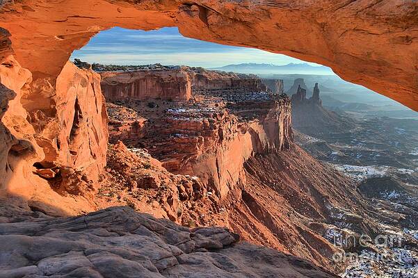 Wall Art featuring the photograph Framed Canyon by Adam Jewell