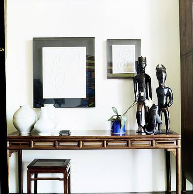 Antique Photograph - Fred Mueller's Penthouse by Horst P. Horst