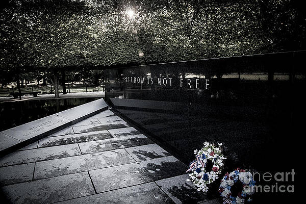 Wall Art featuring the photograph Freedom Is Not Free by Darcy Michaelchuk