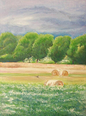 Wall Art featuring the painting Freedom by Jane See