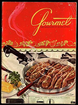 Nineteenth Century Wall Art featuring the photograph Frogs Legs Frying In A Pan by Henry Stahlhut