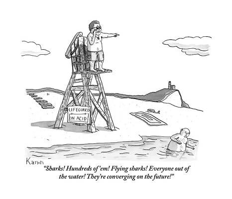 Future Drawing - From Atop His Chair by Zachary Kanin