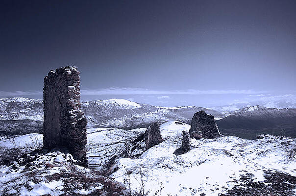 Scenic Wall Art featuring the photograph Frozen Landscape by AM FineArtPrints