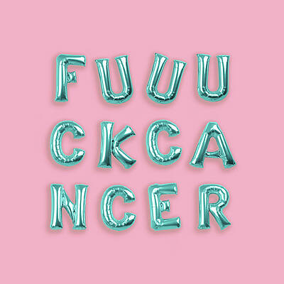Bold Statement Against Cancer Wall Art