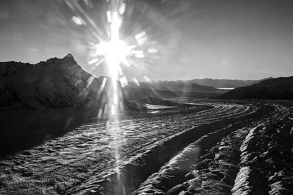 Photograph - Gates Glacier 2 by Fred Denner
