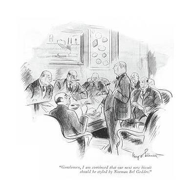 Background Drawing - Our Next New Biscuit by Kemp Starrett