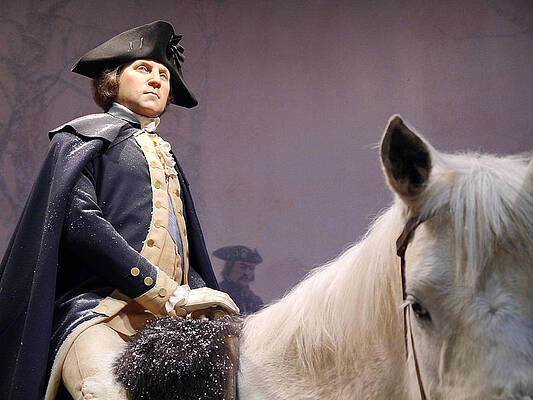 Historical Wall Art featuring the photograph George Washington by Richard Reeve