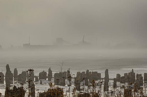 Wall Art featuring the photograph Ghost Ship by Linda Ryma