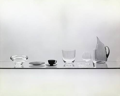 Bowl Wall Art featuring the photograph Glass Appetizer Bowl by Haanel Cassidy