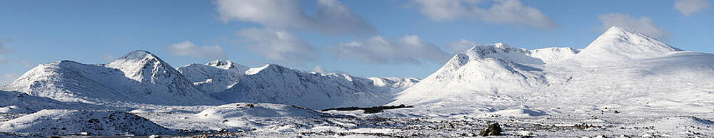 Scottish Highland Wall Art featuring the photograph Glencoe Panorama by Grant Glendinning