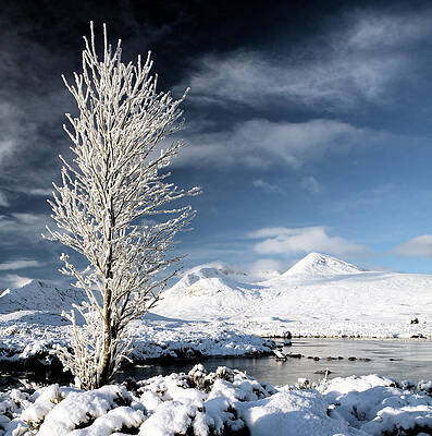 Glencoe winter landscape by Grant Glendinning