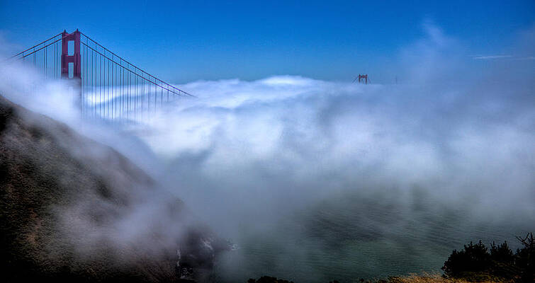 Architecture Wall Art featuring the photograph Golden Gate Bridge by Jonny D