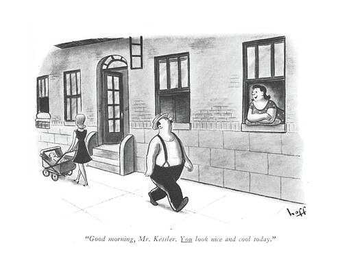 Underwear Drawing - Good Morning by Sydney Hoff