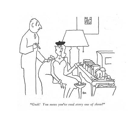 Simple Drawing - Every One Of Them by Gardner Rea