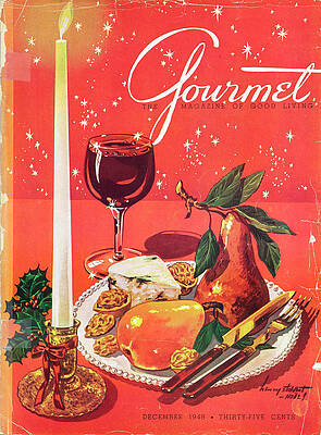 Festive Holiday Feast Arrangement Wall Art