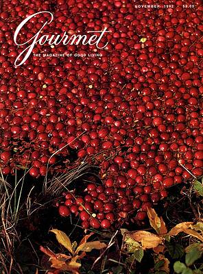 Cranberries in a field Photograph