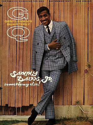 Sammy Davis Jr. on Magazine Cover Photograph