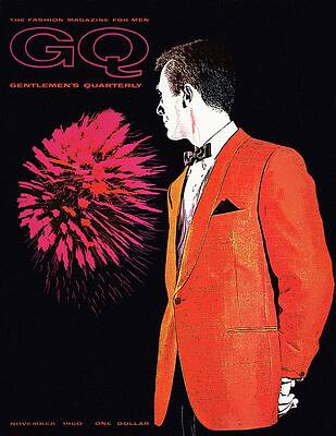 Vintage GQ Magazine Cover Wall Art