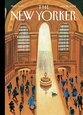 Grand Central Terminal Crowd Scene Wall Art