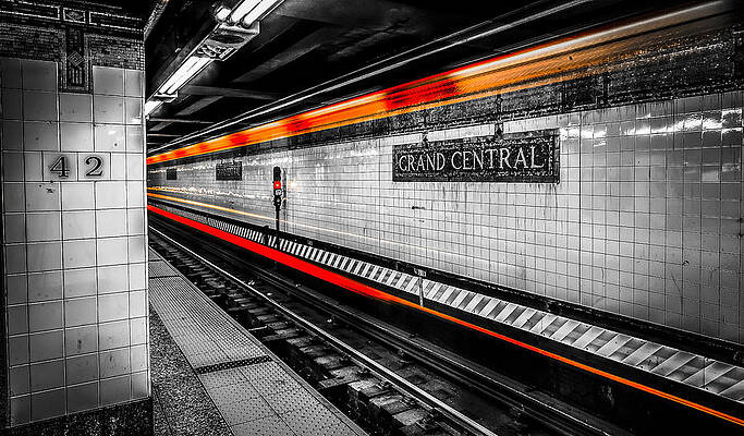 Grand Central Subway Station Photograph